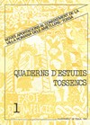 Noves aportacions al coneixement de la Vil·la Romana dels Ametllers de Tossa